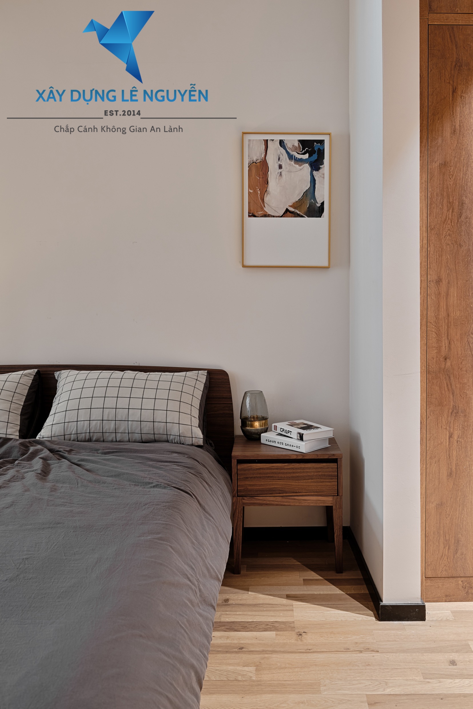 Thiết kế nội thất phòng ngủ cho không gian ấm áp và êm ái